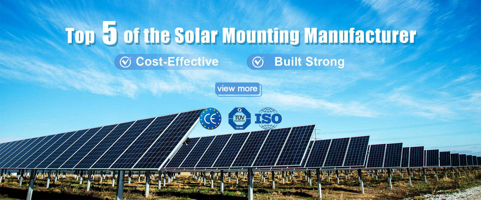 गुणवत्ता Solar Panel Ground Mounting Systems फैक्टरी