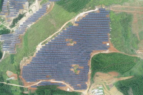 अच्छी कीमत High Clearance Solar Panel Ground Mounting Systems Easy Installation 0-60 Degrees Tilt Angle Up To 1.2m Ground Clearance ऑनलाइन