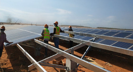 अच्छी कीमत Tilt Angle 0-60 Degrees Compatible Solar Array Mounting Brackets for Framed or Frameless Modules ऑनलाइन