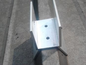 अच्छी कीमत Commercial Flat Roof PV Mounting Systems , Tin Metal Rooftop Aluminum PV Roof Mounting Systems ऑनलाइन
