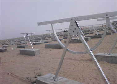 अच्छी कीमत Durable Adjustable Mounting System 15-55 Degree Ground Solar Pole Support ऑनलाइन
