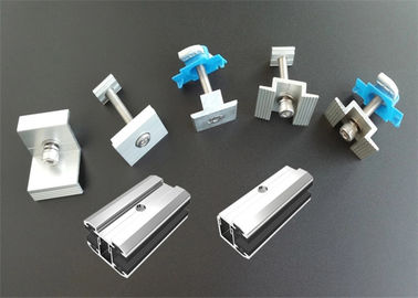 अच्छी कीमत Open Ground Solar Panel Earthing Clamps Home Rail Components Customized Length ऑनलाइन