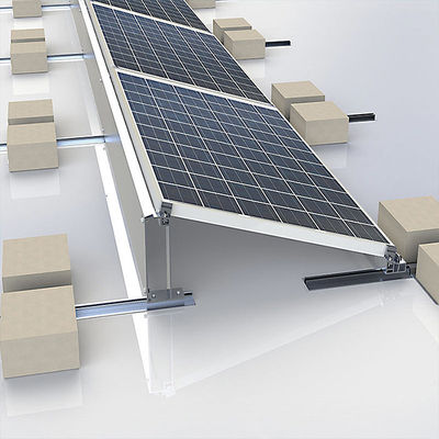 अच्छी कीमत Rustproof Reusable Solar PV Flat Roof Mounting Systems ऑनलाइन
