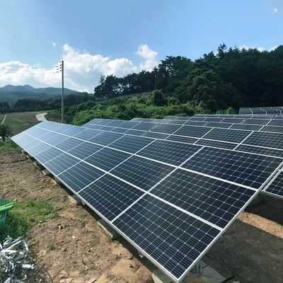 अच्छी कीमत Metal Galvanized Base PV Mounting Structures Ground Mounted ऑनलाइन