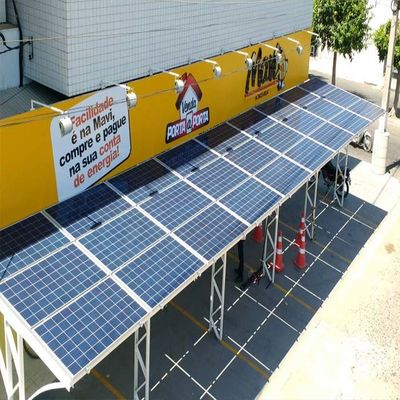 अच्छी कीमत Al 6005-T5 & SUS 304 Open Ground Solar Carport Mounting System ऑनलाइन