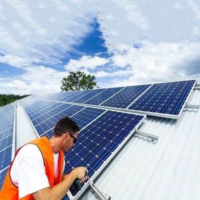 अच्छी कीमत 30psf Tile Roof Aluminum Alloy Solar Photovoltaic System ऑनलाइन