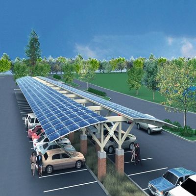 अच्छी कीमत Solar Parking Lot Anodized Aluminum PV Mounting Structures ऑनलाइन