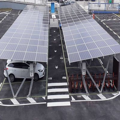 अच्छी कीमत Lightweight Anticorrosive Steel Frame Carport Solar Systems ऑनलाइन