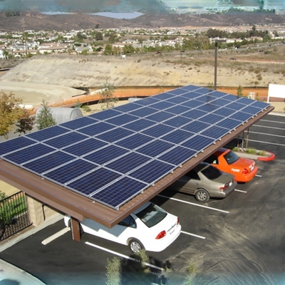 अच्छी कीमत Aluminium Carport Solar Racking Ground Mounted Solar structure carport solar mounting system ऑनलाइन