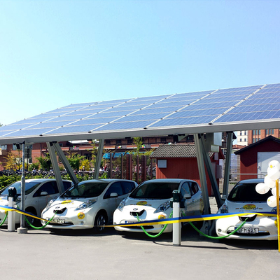 अच्छी कीमत Pv Module Carport Solar Mounting System Ground Mounted for Car parking solar structure ऑनलाइन