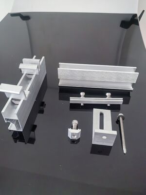 अच्छी कीमत टाइल रूफ सोलर पैनल माउंटिंग सिस्टम विथ एल फुट ब्रैकेट ऑनलाइन