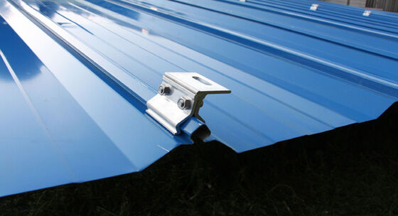 अच्छी कीमत धातु छत क्लैंप सौर माउंटिंग सिस्टम जलरोधक डिजाइन ऑनलाइन