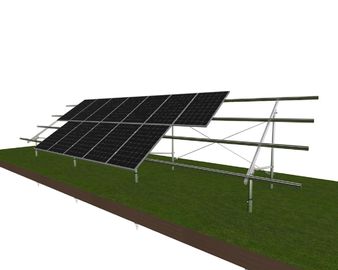अच्छी कीमत Open Field Ground Mounted Solar PV Systems Screw Foundation 60m/S Wind Speed Silver ऑनलाइन