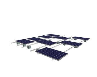 अच्छी कीमत Sloped Solar Panel Roof Mounting Systems Anti - Corrosion 130mph Wind Load Framed ऑनलाइन