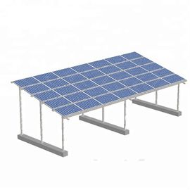 अच्छी कीमत 10KW 30KW Carport Solar Systems 1.4KN/M2 Max. Snow Load Hot Galvanized Steel ऑनलाइन