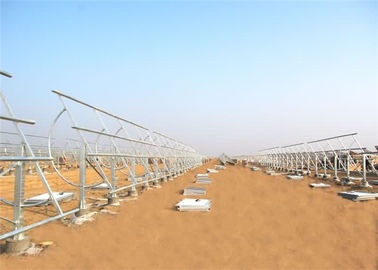 अच्छी कीमत Seasonal Solar Ground Mount Systems , Arc Tilt Angle Cell Structure Adjustable Solar Panel Mount ऑनलाइन