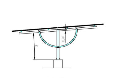 अच्छी कीमत PV Adjustable Mounting System Customized Color Hot - Galvanized Steel Frameless ऑनलाइन