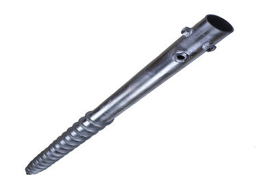 अच्छी कीमत 76*1600/2000/2500 Ground Screw Piles Solar Panel Mounting System Foundation ऑनलाइन