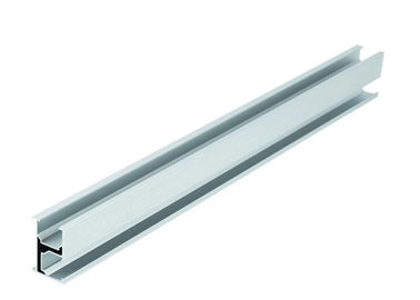 अच्छी कीमत AL6005-T5 Aluminum Extrusion Profiles Solar PV Module Mounting Rack Rail ऑनलाइन