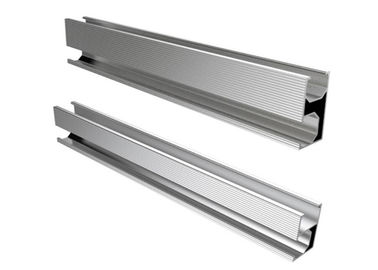 अच्छी कीमत Silver Aluminum Slotted Rail For Solar Energy System Roof Ground Project ऑनलाइन