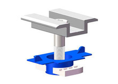अच्छी कीमत Al 6005 T5 End Solar Panel Clamps Mounted Middle Commercial Roof Ground Installation Site ऑनलाइन