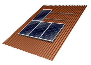 अच्छी कीमत Home Solar Panel Roof Mounting Systems 10-60° Tilt Angle Anodized Anti - Corrosive ऑनलाइन