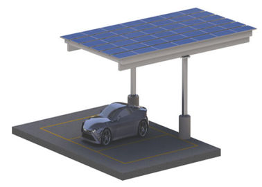 अच्छी कीमत Galvanized Residential Solar Carport Structures , On Off Grid Solar Power Parking Lot ऑनलाइन