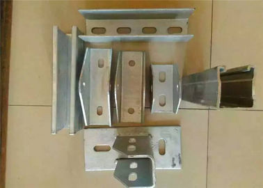 अच्छी कीमत Galvanized Solar Mounting Accessories Stents Brackets Customized Color Size ऑनलाइन