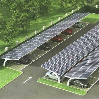 गुणवत्ता Off Grid Steel Carport Shed Solar Energy Panel Mounting Systems फैक्टरी
