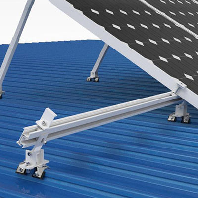 अच्छी कीमत Living House Solar Panel Frame Mounting Kit , Triangular Bracket Solar Power Roof Systems ऑनलाइन
