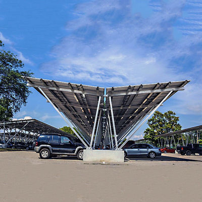 अच्छी कीमत Customized PV Carport Solar Systems Mounting Bracket Open Ground Anti - Corrosion ऑनलाइन