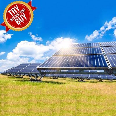 अच्छी कीमत Steel Pile Solar Panel Ground Mounting Systems Rapid Installation 20M Max Building Height ऑनलाइन