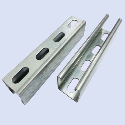 अच्छी कीमत Galvanized Gi Steel C Shaped Channel , Solar Energy System Panel Rack C Channel Steel ऑनलाइन