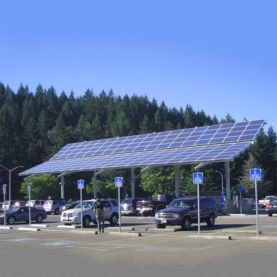 अच्छी कीमत Commercial Carport Solar Systems Arrays Support EPC Aluminium Steel Q345B Al6005 ऑनलाइन