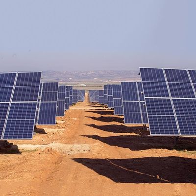 अच्छी कीमत Natural Photovoltaic System Hot Dip Galvanized Thickness 0.5mm -15mm Solar Panel Ground Mounting Brackets ऑनलाइन