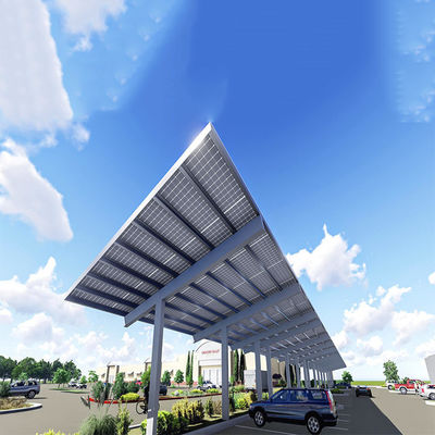 अच्छी कीमत Span 5000mm PV Carport Solar Systems For Private Parking Lot ऑनलाइन