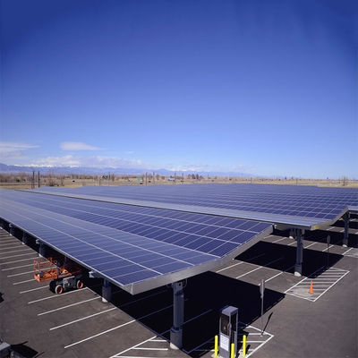 अच्छी कीमत Waterproof Anodized Galvanized Open Ground Solar Carport Structures ऑनलाइन