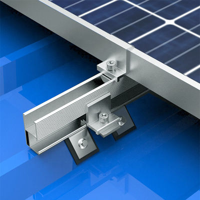 अच्छी कीमत Frameless Adjustable Solar Panel Earthing Clamps For Solar Panel Mounting Brackets ऑनलाइन