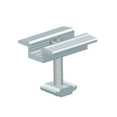 अच्छी कीमत Frameless Thin Film Solar Panel Clamps Semi Flexible Mounting Brackets Anodized For PV Mounting ऑनलाइन