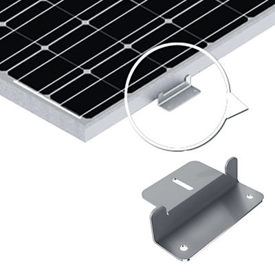 अच्छी कीमत Wind Resistance Solar Panel Module Mounting Accessories Flexible Solar Power Rail Mounting Bracket ऑनलाइन