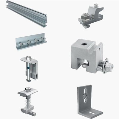 अच्छी कीमत Roof & Ground Solar Mounting Accessories Strong Resistance OEM Panel Frame for PV Solar Cells ऑनलाइन