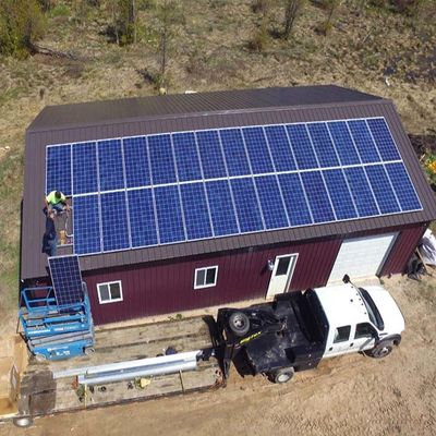 अच्छी कीमत Customized Angle 275w 285w Portrait Landscape Aluminum Alloy Solar Panel Roof Mounting Systems ऑनलाइन