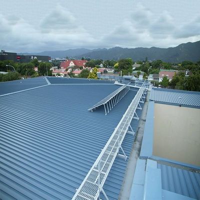 अच्छी कीमत 0.5mm-15mm Pitched Corrugated Photovoltaic Structures Trapezoidal Standing Seam Solar Panel Roof Mounting Systems ऑनलाइन