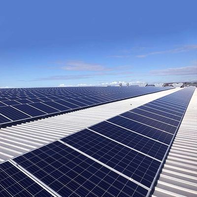 अच्छी कीमत 20 m Max Building Height Alloy Steel Sheet Solar Panel Roof Mounting Systems ऑनलाइन