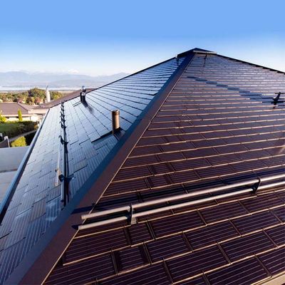 अच्छी कीमत Portrait / Landscape Galvanized Photovoltaic Mounting Brackets For Residential Industrial Solar Panel Rooftop Systems ऑनलाइन