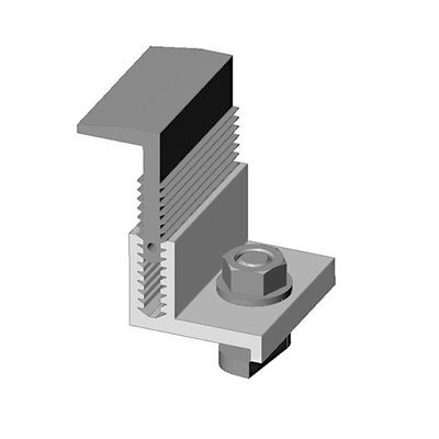अच्छी कीमत 6063 Extruded Profile Metal Roof Solar Panel Clamps For PV Solar Modules ऑनलाइन