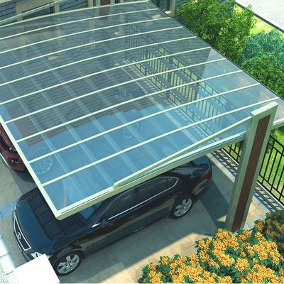 अच्छी कीमत Width 2.5~3m Thickness 15mm Single Multi Solar Photovoltaic Carport ऑनलाइन