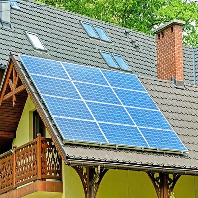 अच्छी कीमत Home Use On grid 10kw Anodized Roof Mount Solar Power Energy System ऑनलाइन