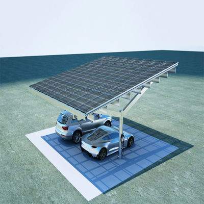 अच्छी कीमत Customized Size 42m/s Max Wind Spees PV Panel Carport Solar Car Parking Racks ऑनलाइन