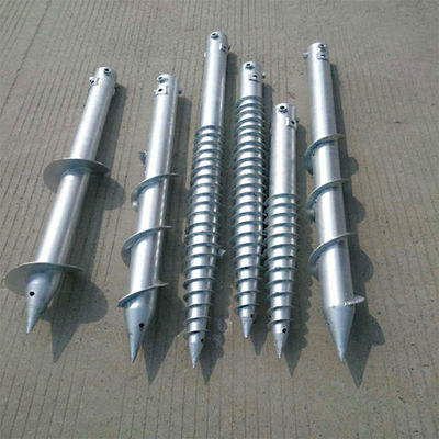 अच्छी कीमत 500~2500mm Length Ground Mounting Screw Pile Driving Rack ऑनलाइन